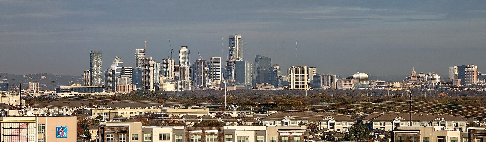 Austin skyline, Texas, USA