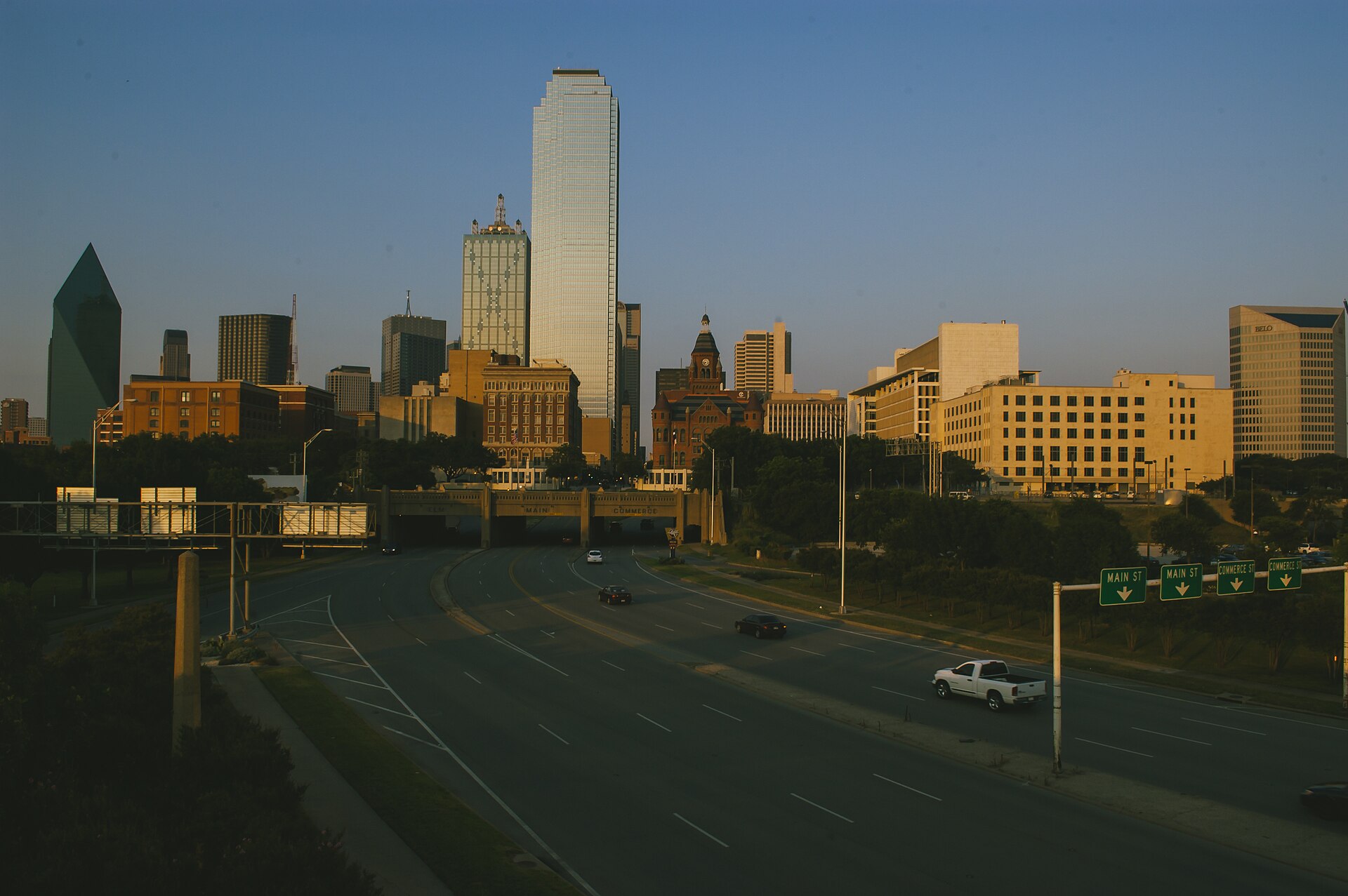 Dallas skyline, Texas, USA
