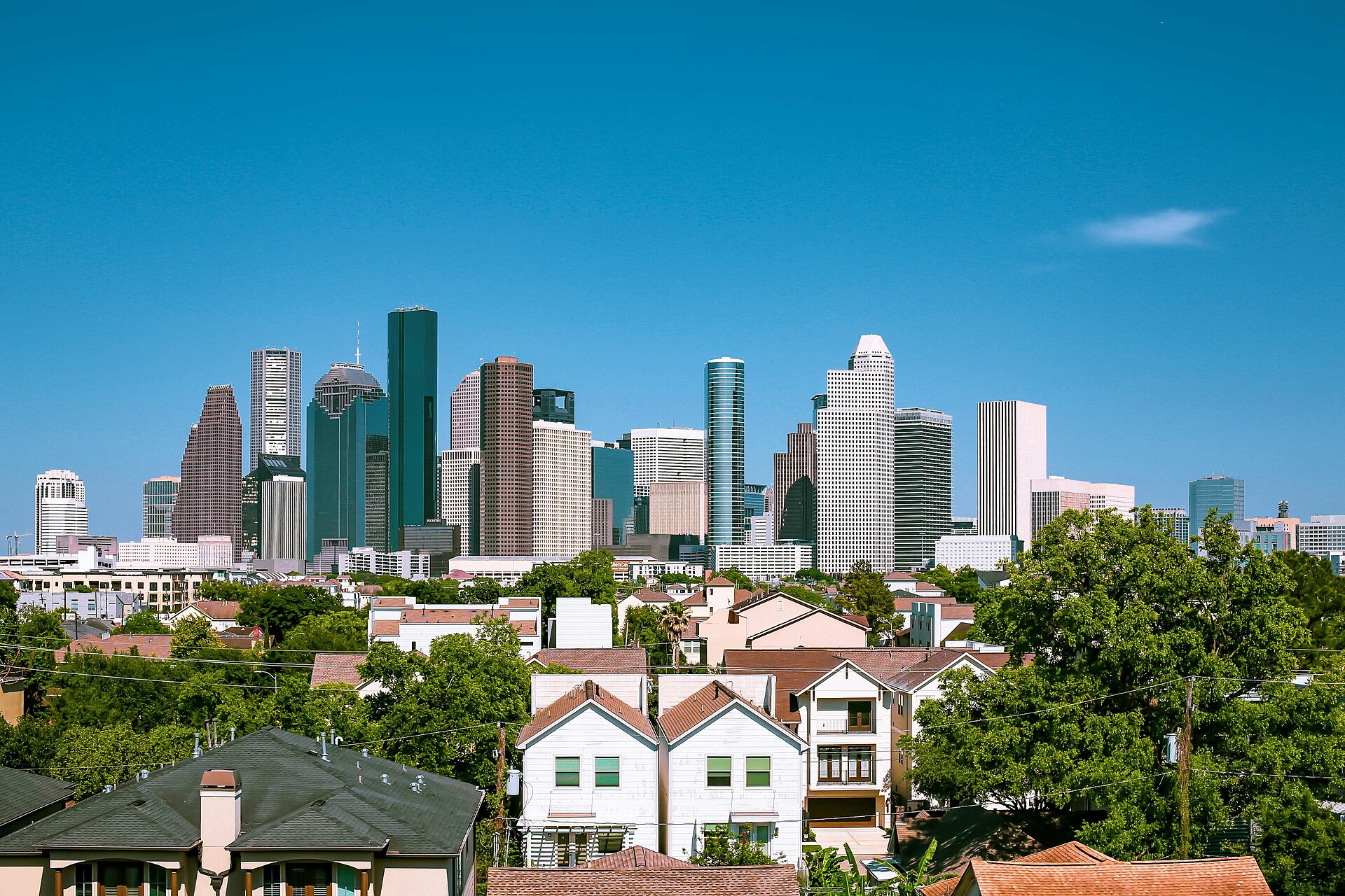 Houston skyline, Texas, USA