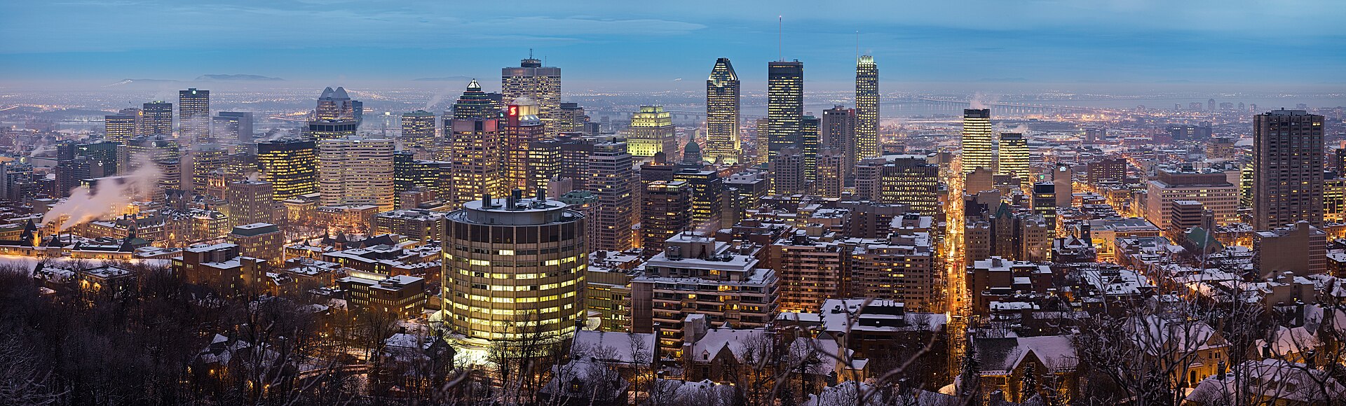 Montreal skyline, Quebec, Canada