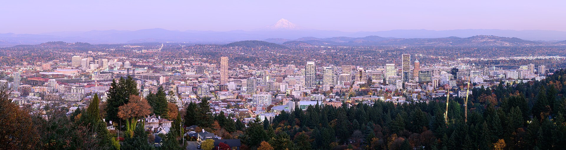 Portland skyline, Oregon, USA